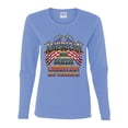 thumbnail image 2 of American By Birth Christian By Choice USA Flag Inspirational/Christian Womens Graphic Long Sleeve T-Shirt, Light Blue, Medium, 2 of 3
