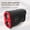 Black and red, variant on Chumajor Golf Distance Meter, 1200 Yards Golf Laser Distance Meter, 7x Magnification Golf Distance Meter