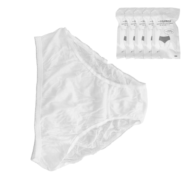 Disposable Underwear, Disposable Postpartum Panties 5 Pack Breathable Maternity Pants Ergonomic For Daily Use For Travel