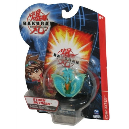 Bakugan Battle Brawlers (2008) Spin Master Storm Skyress 2-Inch Figure with Ability Card