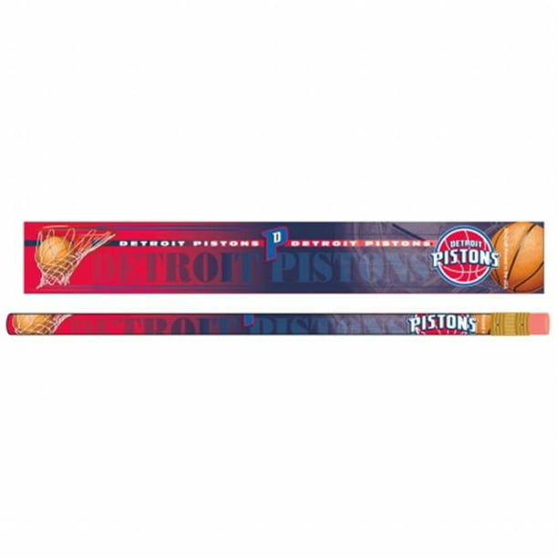 Crayon à Pistons Detroit 6 Paquets