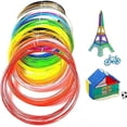 thumbnail image 3 of 3D Pen Filament 12 Colors 1.75mm 3m per Color 3D Printing Material 10*20*20, 3 of 5