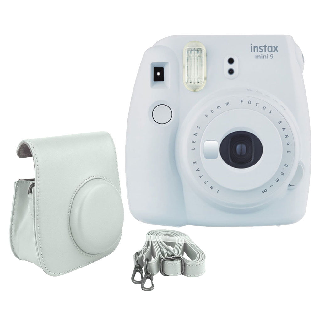 Smokey White Used Fujifilm Instax Mini 9 Instant Camera 