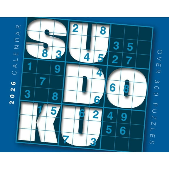 Carousel Calendars, Sudoku 2026 Desk Calendar