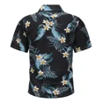 thumbnail image 2 of Camisa Manga Corta De Playa Casual Con Botones Motivo Floral, 2 of 8