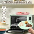 thumbnail image 5 of Evjurcn 6Pcs Divided Dinner Plates 3 Compartment Unbreakable Dinner Diet Plates Stackable Portion Control Dish Reusable Divider Plates Microwave Dishwasher Safe for Kids Adults Seniors, 5 of 9