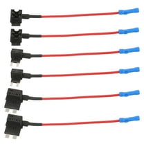 6pcs Inline Fuse Holder Assortment Heavy Duty Wire Car Truck Electrical Connector