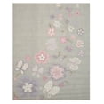 thumbnail image 4 of Hand-tufted Wool Gray Transitional Animal Kid's Butterfly Rug, 4 of 4