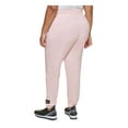 thumbnail image 2 of DKNY SPORT Womens Pink Pocketed Pull On Elastic Waist Jogger Cuffed Pants Plus 3X, 2 of 3