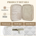 thumbnail image 6 of Xixirimido Bible Cover Case Large Quilted Bible Carrying Case with Handles, Bible Study Supplies & Accessories Christian Gifts for Church, Eagle Forest Wilderness, 6 of 7