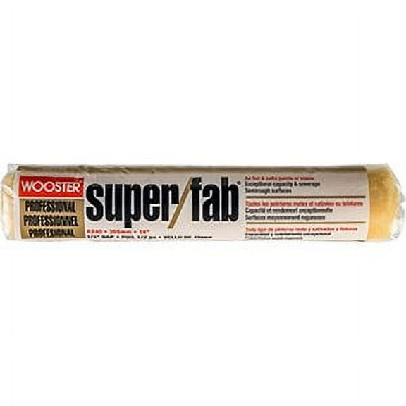 Wooster R240 14" Super/Fab 1/2" Nap Roller Cover