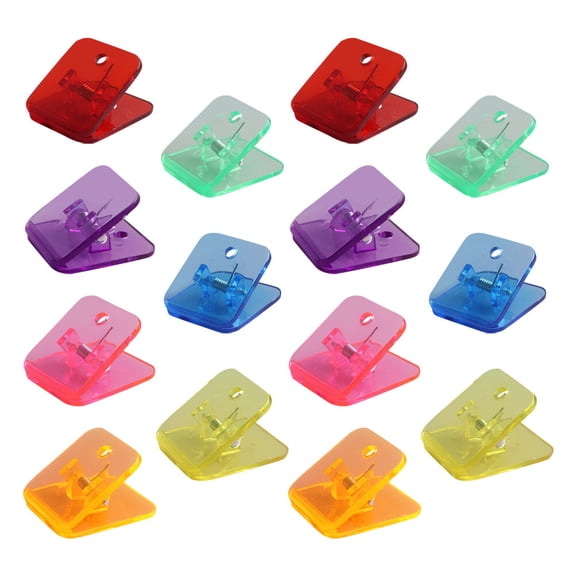 14Pcs Household Plastic Clamps Multi-function Sealing Clips Portable Plastic Clips Work Accessory
