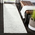 thumbnail image 2 of SAFAVIEH Abstract Brock Geometric Runner Rug, Green/Ivory, 2'3" x 14', 2 of 5