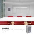 thumbnail image 4 of Office Suggestion Box Letter Box Metal Mailbox Cards Post Box for School Office, 4 of 4