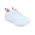 thumbnail image 2 of Tenis Deportivos Escolares Niña Zapatos Piel Blanco, 2 of 5