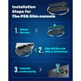 thumbnail image 3 of Vertical Stand for PS5 Slim Video Games Accessories Stand for PS5 Console Disc and Digital Edition Vertical Stand, 3 of 7