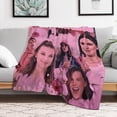 thumbnail image 6 of BeautifulMillie Bobby Brown Blanket Ultra Soft Flannel Fleece Blanket Stylish Bedroom Living Room Sofa Warm Blanket All Season Use60"x50", 6 of 7