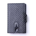 thumbnail image 4 of Carbon Fiber Wallet RFID Safe Card Case Holder for Men & Women, 4 of 10