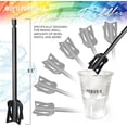 thumbnail image 3 of Resin Mixer Epoxy Mixer Paddles - 3 Reusable Pixiss Multipurpose Bidirectional Paint Stirrer for Drill Epoxy & Paint Mixer Drill Attachment - Paint Stirrers Epoxy Stirrer - Paint Mixer for Drill, 3 of 5