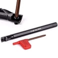 thumbnail image 3 of Lathe Boring Bar Turning Tool Holder Set Carbide Inserts Power Tool Accessories, 3 of 6