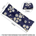 thumbnail image 4 of Floral Daisy Pattern Seatbelt Pillow - Soft Fabric Cushion for Chemotherapy Patients & Hysterectomy Recovery, 4 of 7