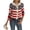 130 Beige, variant on Cogild Cardigan Sweaters for Women Fair Isle Knit Button Up Cardigan