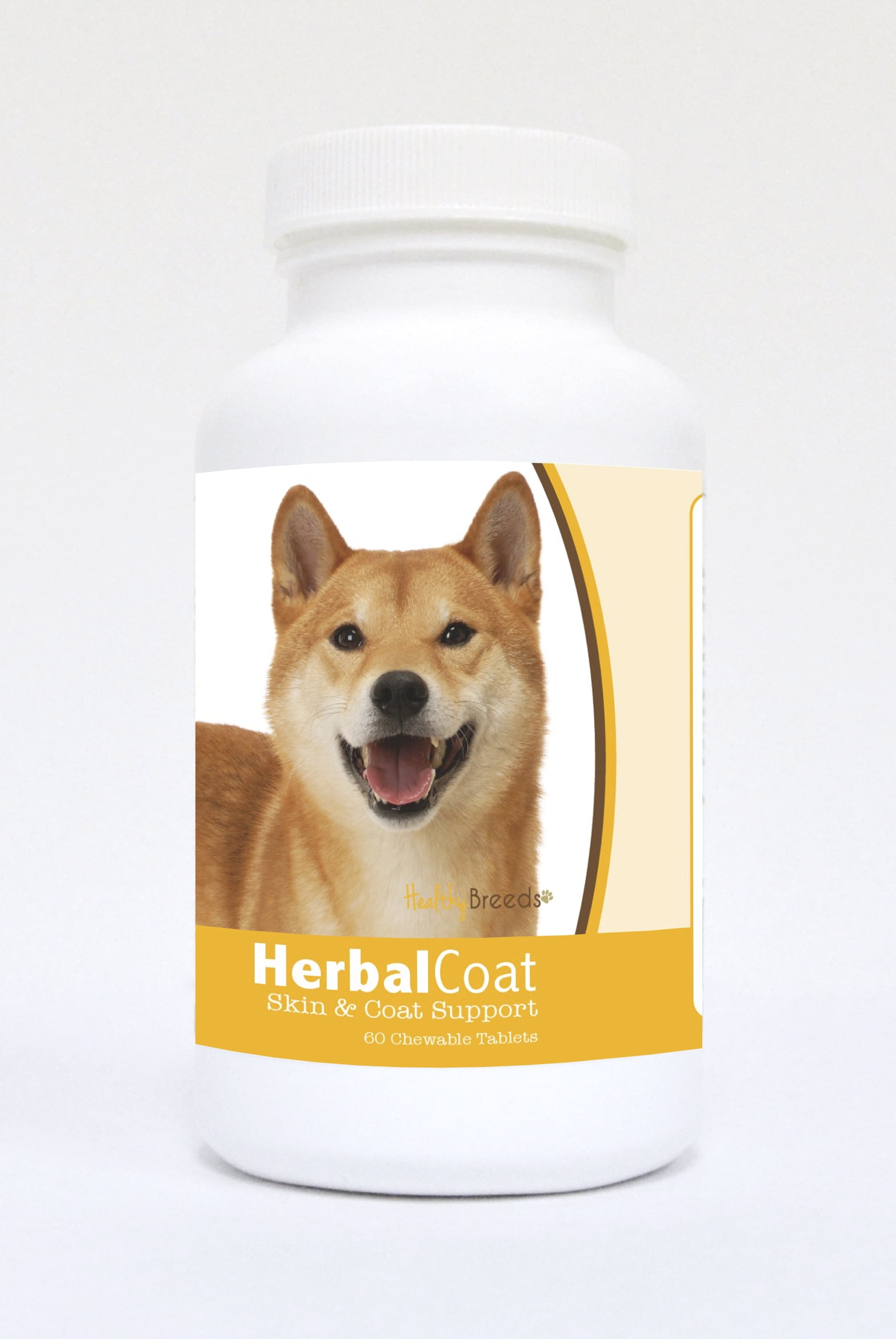 Healthy Breeds Herbal Dog Skin And Coat Supplement For Shiba Inu Shedding Support 60 Tablet Chews Walmartcom