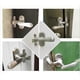 thumbnail image 5 of High and low pin lock Anti-theft door lock Door lock Old-fashioned buckle lock, 5 of 5