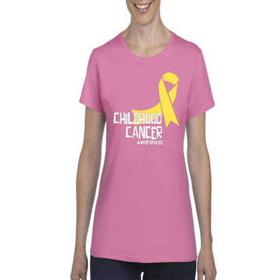 NIB - Women's T-Shirt Short Sleeve - Childhood Cancer
