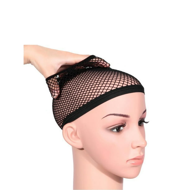 2 wig nets black wig cap for long hair net wig cap for making