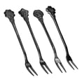 thumbnail image 5 of Prong Fruit Fork4pcs 2 Prong Fruit Cocktail Fork Fruit Fork Seamless Integration, 5 of 5