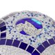 thumbnail image 3 of Lámpara De Techo Con Pantalla De Cristal De Estilo Turco, Lámpara De Araña, Pantalla Azul Sunnimix Pantalla de luz de ventilador de techo, 3 of 8