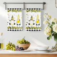 thumbnail image 3 of Lemon Gnomes Kitchen Towels Set of 3, Farmhouse Botanical Fruits Black Plaid Absorbent Dish Towels for Kitchen, Microfiber Hand Towel, Quick Drying Tea Towel for Cleaning Decorative Dishcloths, 3 of 7