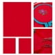 thumbnail image 2 of Tela Algodón para Punto Cruz 3/5 Piezas Duradera 14 Unidades Color Rojo, 2 of 9