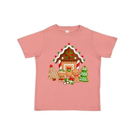 

Inktastic Gingerbread House Christmas Gift Toddler Boy or Toddler Girl T-Shirt