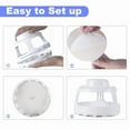 thumbnail image 6 of Active Mind Ltd Flea Traps Traps with 10 Sticky Disc, Bed Bug Trap Gnat Traps Bed Bug Killer Moth Traps Flea Killer Pest Control Mosquito Repellent, for House Indoor Pantry, Non Toxic & Harmless, 6 of 10
