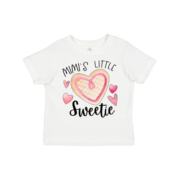 Inktastic Mimi's Little Sweetie with Heart Cookie Boys or Girls Toddler T-Shirt