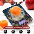 thumbnail image 5 of Digital Kitchen Food Scale Weight Grams Oz for Baking Cooking Coffee 11lb 0.05oz/1g Glass Wildflowers and Trees Surrounded Full Moon, 5 of 7