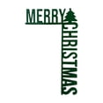 thumbnail image 1 of Snowman Santa Door Corner Hanging Sign DIY Decoration For Windows Walls And Party, 1 of 4