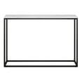 thumbnail image 5 of Evelyn&Zoe Dalbec 44" Wide Rectangular Console Table, Blackened Bronze/Faux Marble, 5 of 5