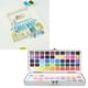 thumbnail image 1 of Pintura De Acuarela, Juego De Pintura De Acuarela De 100 Colores, Capas Graduales Fáciles Con 3 Pinceles Para Viajes Para Adultos Para Clases De Pintura, 1 of 7