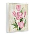 thumbnail image 3 of Stupell Industries Floral Journal Pink Tulips White Framed Giclee Art, design by Paul Brent, 30 x 24, 3 of 8