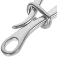 thumbnail image 3 of SHOWERORO 2Pcs Lightweight Stainless Steel Boat Hook Practical Quick Release Hook for Outdoor Sailing, 3 of 8