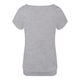 thumbnail image 5 of Blusa Informal Elegante Para Mujer, Cuello en V Erógeno, Hombros Descubiertos, Manga Corta, Camisas Regulares Odeerbi ODB161823, 5 of 5