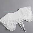 thumbnail image 7 of CAILDANL Fake Collar Detachable Blouse False Collar Half Shirts Collar Little Shawl Top Elegant for Women Girls, 7 of 7