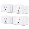 thumbnail image 1 of Enchufe inteligente Govee, 15 A, WiFi, Bluetooth, paquete de 4 unidades ETL y FCC, 1 of 9