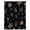 Black, variant on Black Coastal Waterproof Fabric Shower Curtain,Nautical Summer Beach Sea Turtle Starfish Waterproof Fabric Shower Curtain for Bathroom Curtains Bathtubs Shower Curtains with 12 Hooks Standard 60x72