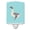 Blue Check, variant on Buff Grey Back Goose Blue Check Ceramic Night Light