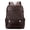 Brown, variant on Convertible Backpack Purse for Women Men Designer PU Leather Backpack Purse Waterproof Fashion Backpack Handbags