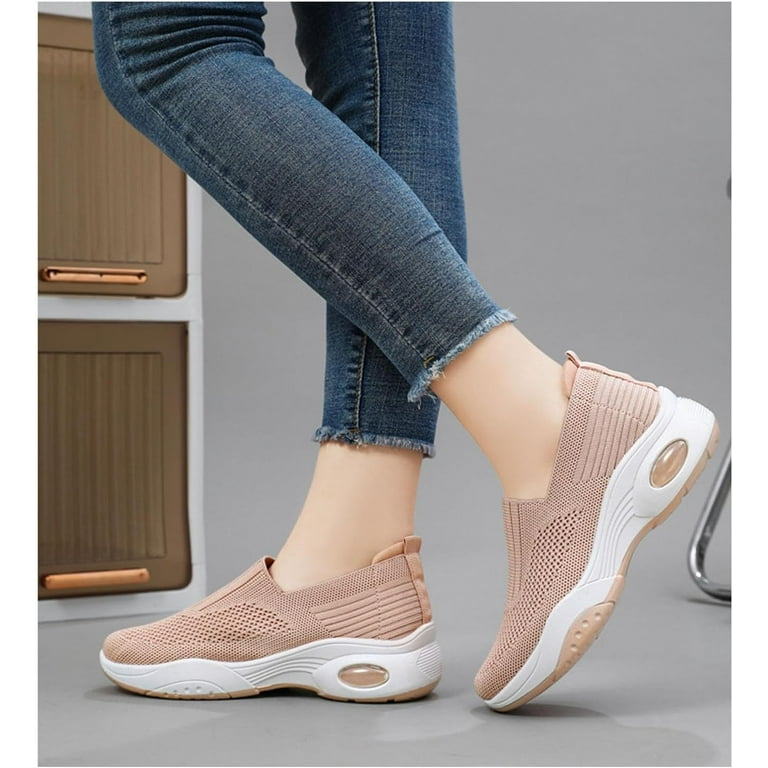 Flat Feet Best Slip On Walking Shoes With Arch Support Women's